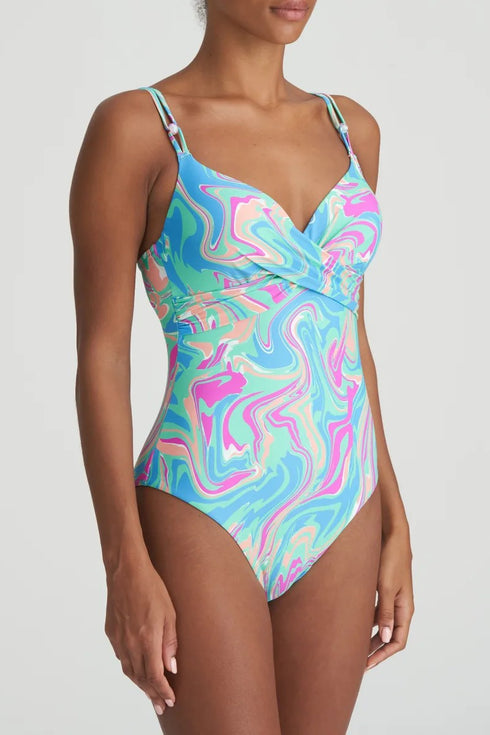 Marie Jo Arubani Padded Plunge Swimsuit